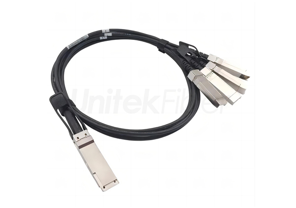 Direct Attach Copper Cable|40G QSFP+ to 4x10G SFP+ LC Port Passive DAC Branch Cable 3m