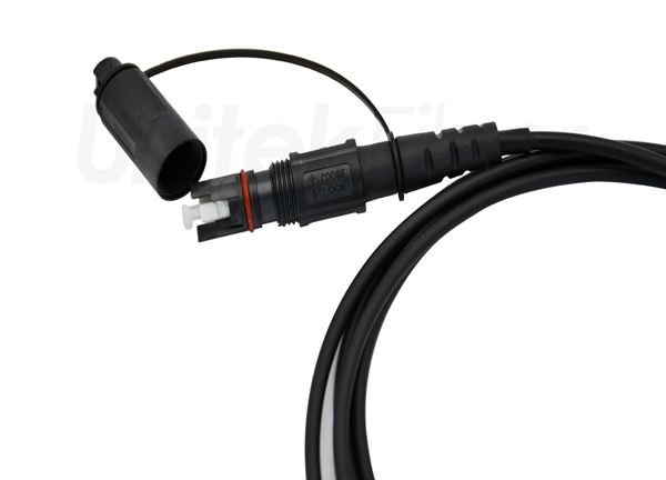 lc lszh outdoor waterproof ftta fiber optic patch cable