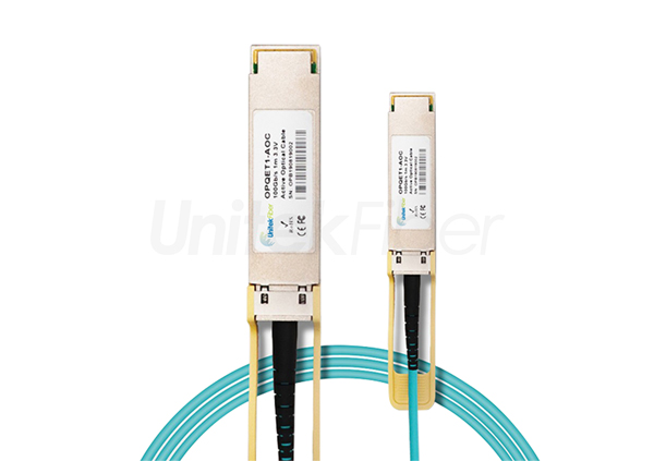 high speed aoc cable 100g qsfp28 optic