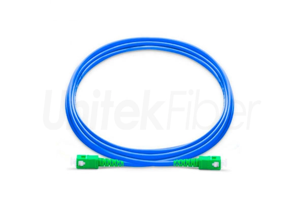 sc apc armored fiber optic jumper