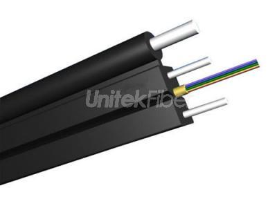 Customized Outdoor FTTH Drop Fiber Optic Cable GJYXFCH Aerial 8 12 24 Cores SM G652D G657A1 G657A2 LSZH Black