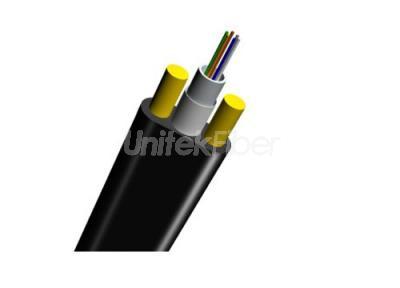 Mini Span ADSS Fiber Optic Cable GYFXTBY 12-24 fibers Flat Drop Self-Supporting GYFXTY
