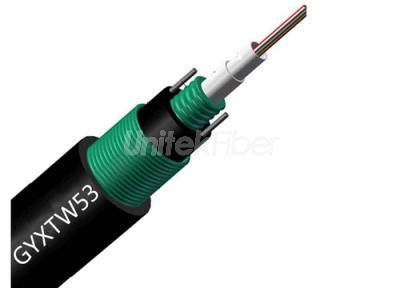 Double Armored and Double Sheathed Central Loose Tube Fiber Cable(GYXTW53)