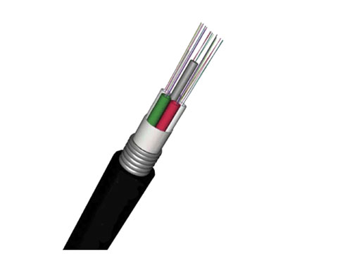 Duct Fiber Optic Cable|GYTA Underground Fiber Optic Cable Aluminum Tape Stranded Loose Tube 12 cores SM G652D PE