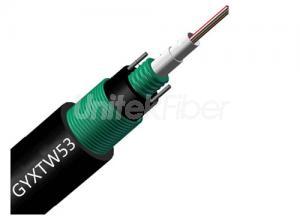 GYXTW53 Anti-rodent Fiber Optic Cable 8 cores G652D SM Double Armored Central Loose Tube PE