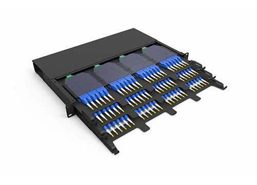 High Density MPO & MTP Fiber Optical Patch Panel 1U 144 cores Terminal Box for Data Room