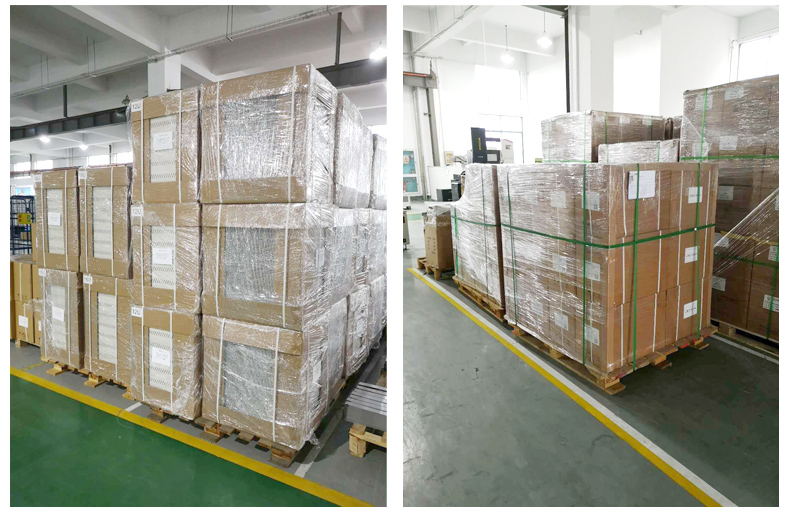 Fixed Rack Mounted Optical Fiber Terminal Box with Transparent Cover packing and shipping