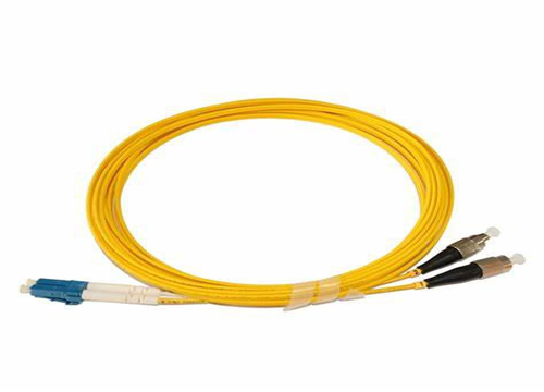 UnitekFiber Fiber Optic Patchcord LC-FC Multi Mode Duplex 3.0mm PVC Yellow