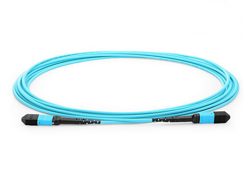 MPO-MPO Trunk Cables OM3 Compatible with 40G, 100G SFP 12 24 cores Connector