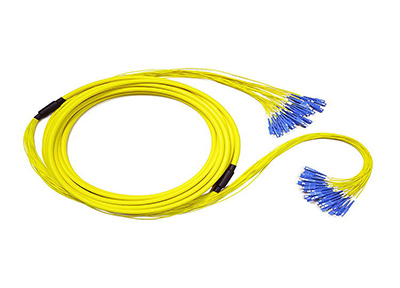Bulk Fiber Optic Cables|SC to SC Breakout Fanout Patch Cable 32 48 Cores Corning G657A1 OFNR