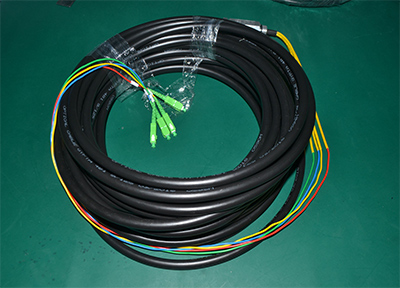 Waterproof Pre-Terminated Fiber Optical Pigtail SC LC Connectors for CATV