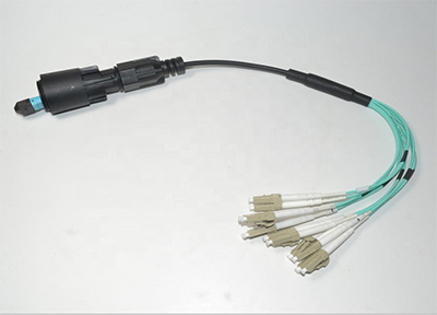 MPO MTP IPFX Waterproof Fiber Optical Patchcord Compatible with Fullaxs Connector