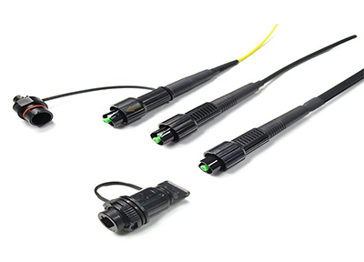 FTTX Outdoor Fiber Optic Patch Cord Mini SC Connector SM MM