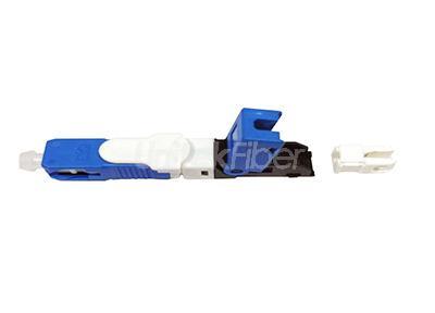 FTTH Field Assembly Single Mode Fiber Optic SC Fast Connector