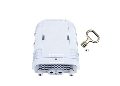 FTTx Network Wall Mounted or Pole Mounted Distribution Box Splicing Closure 24 Cores