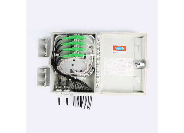 fttb plc splitter  sc adapter distribution box 8 12 16 ports 2