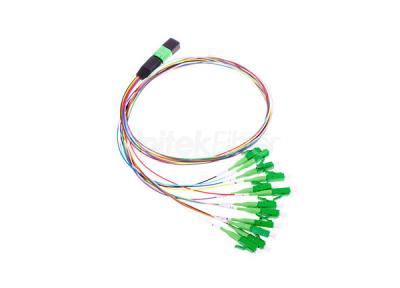 Factory Price MPO to12 LC-APC 0.9mm Pigtails Fiber Optic Patchcord