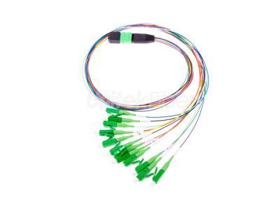 Factory Price MPO to12 LC-APC 0.9mm Pigtails Fiber Optic Patchcord