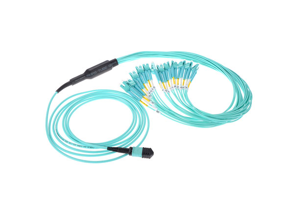UnitekFiber MPO MTP to LC 24 Fibers Optic Trunk Jumper OM3 12 to 144 Cores