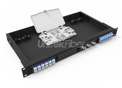 Fixed Fiber Optical Patch Panel 96cores LC Adapter Duplex for High Density Network Solution