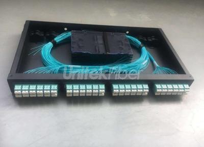 Exellent Rack Fiber Optic Patch Panel 24 48 96 cores with Dismountable Adapter Faceplate