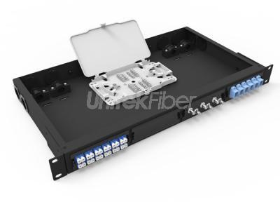 Splicing Fiber Optic Patch Panel with 96 Fiber Splicing Tray for Data Center Cabling