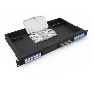 Fixed Fiber Optical Patch Panel 96cores LC Adapter Duplex for High Density Network Solution