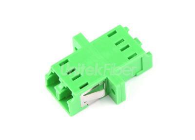 Supply LC/APC to LC/APC DX SM Flange Fiber Adapter Green 0.2dB for FTTH Network