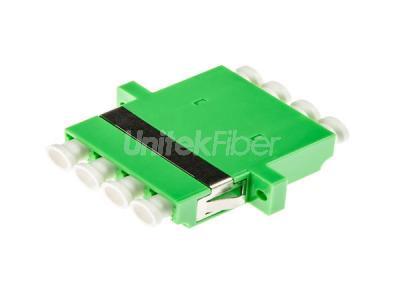 Factory Supply LC APC Single Mode Quad Fiber Optic Adapter Mating Sleeves