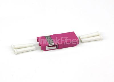 High Quality OM4 LC/UPC Plastic fiber optic Adapter/Coupler 0.2dB