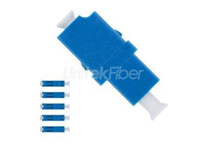 LC/UPC - LC/UPC Optical Fiber Mating Sleeve Simplex Single Mode Blue