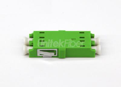 Supply LC/APC DX SM Fiber Optic Mating Sleeve Green 0.2dB with short ear