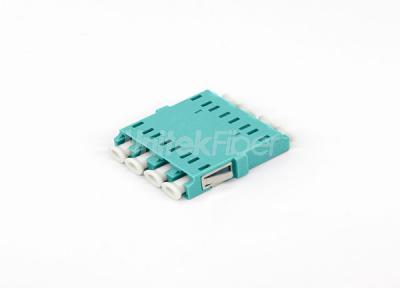 4 Cores LC/UPC OM3 Quad Fiber Optic  Adapter/ Coupler/ Connector/ Adaptor
