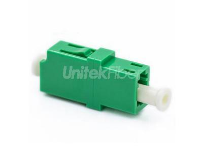 LC/APC - LC/APC Optical Fiber Coupler Simplex Single Mode Green Color