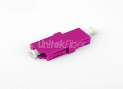 LC/UPC - LC/UPC Optical Fiber Mating Sleeve Simplex MM OM4 Pink