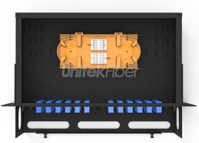 19 2U Rack Mount Fiber ODF Optical Distribution Frame / Patch Panel 48 Port loaded with SC duplex Adapter