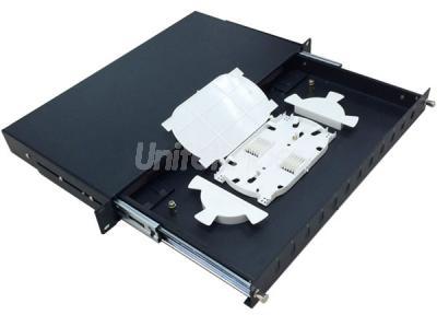 Customized Design 1U 19 inch Sliding Fiber Optic Patch Panel Distribytion Box 24 48 Ports