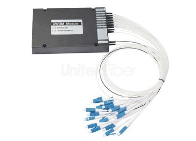 16 Channel Single fiber CWDM Mux/Demux Fiber Optic Transmission Equipment