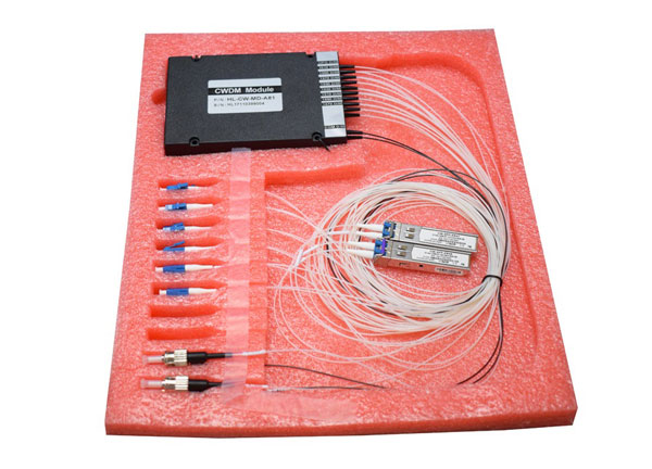 Acess Network System Passive 16CH CWDM Mux Demux Module with SFP Transceiver