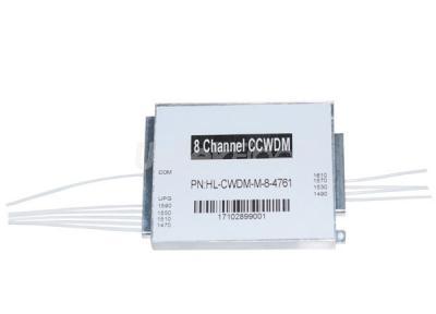 Fiber Optic 8 Channels Compact Mini CCWDM Mux Demux Module for CATV Network