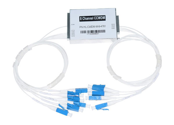 High Channel Isolation 8CH Compact Mini CWDM Module CCWDM Mux Demux