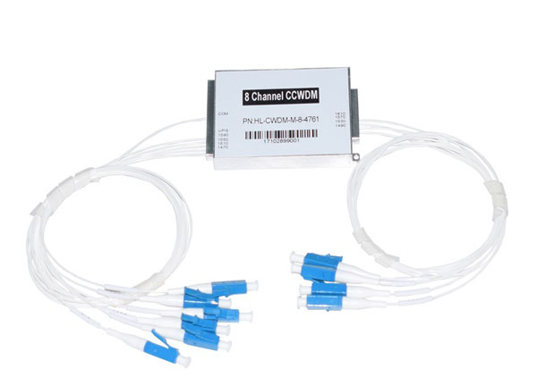 High Channel Isolation 8CH Compact Mini CWDM Module CCWDM Mux Demux