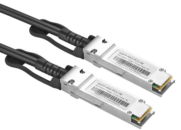 high speed dac 40g qsfp to qsfp direct attach copper cable multimodule 1m 2