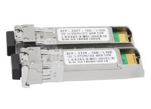 10G BIDI SFP+ Optical Transceiver Single Mode Module 10km for Networking Switches