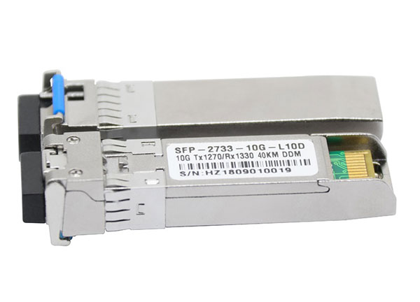 10g bidi sfp optical transceiver single mode module 10km for networking switches 3