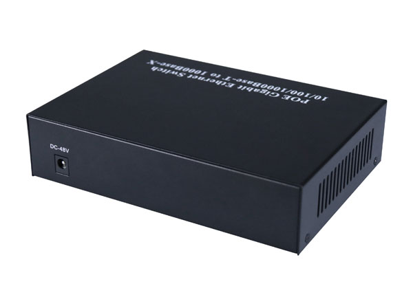 10/100M 1 Optical Port 8 Electrical RJ45 Ports Industrial Ethernet POE Switch