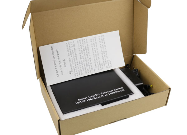 network oem ethernet fiber switch 4 ports with 2x1000m fiber optical interface 2