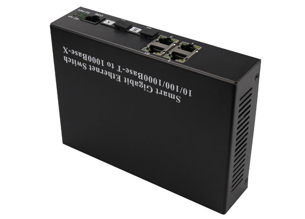 network oem ethernet fiber switch 4 ports with 2x1000m fiber optical interface 5