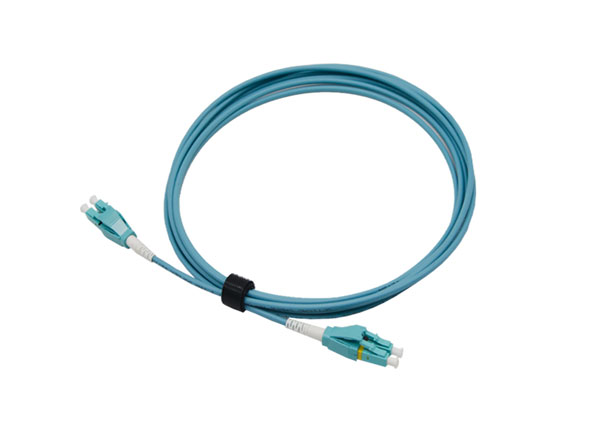fiber optic jumper unit boot lc upc om3 3