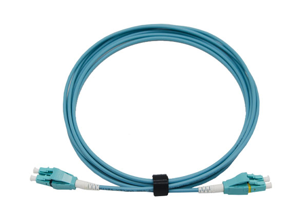 fiber optic jumper unit boot lc upc om3 3